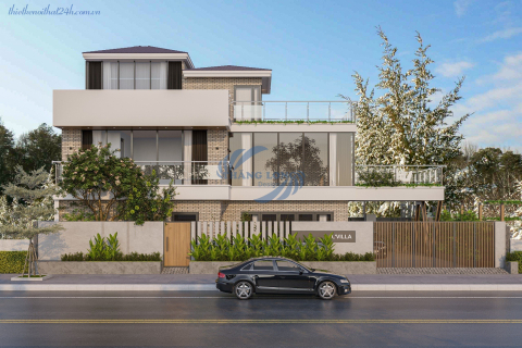 Thiết kế căn Villa 225m2 tại Ngọc Thanh, Vĩnh Yên, Vĩnh Phúc.